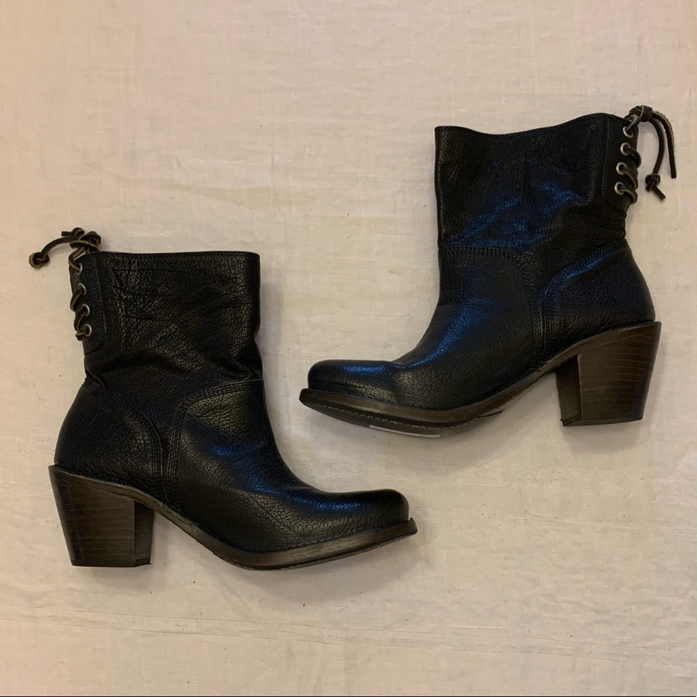 Frye Black Booties